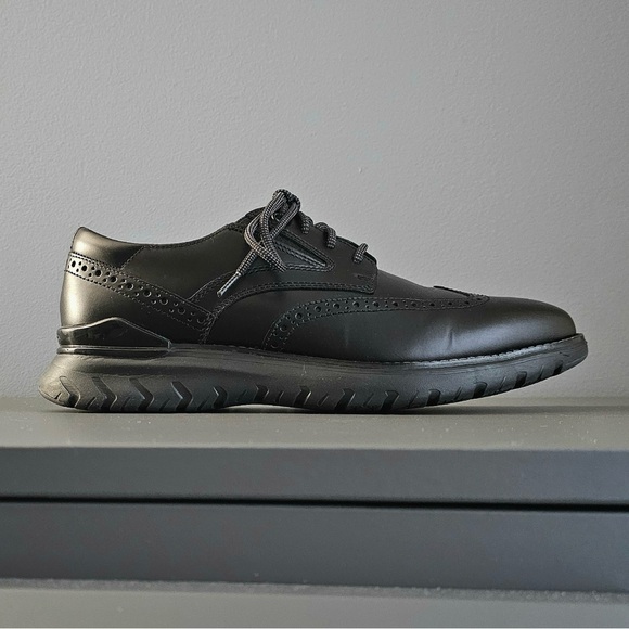 Rockp Total Motion Black Men’s Shoes Sz 7.5 - Picture 3 of 11